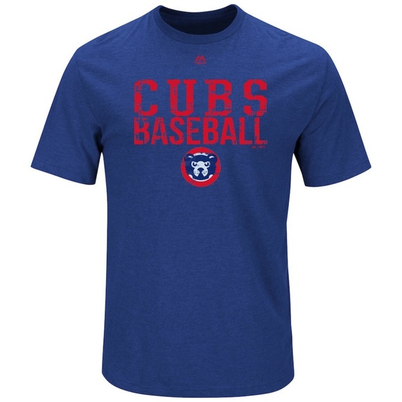 Majestic Other - Cooperstown Collection Chicago Cubs Tee (L)